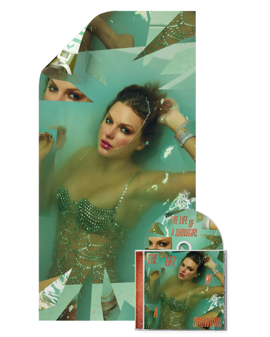 Taylor Swift The Life Of A Showgirl Disco Cd + Poster