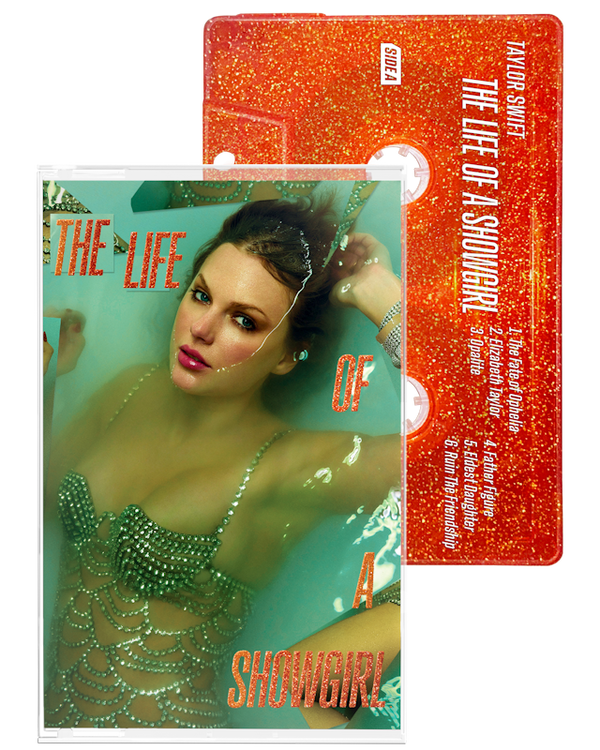Taylor Swift The Life Of A Showgirl Orange Cassette