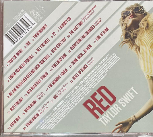 Taylor Swift - Red / Deluxe - 2 Cd 's