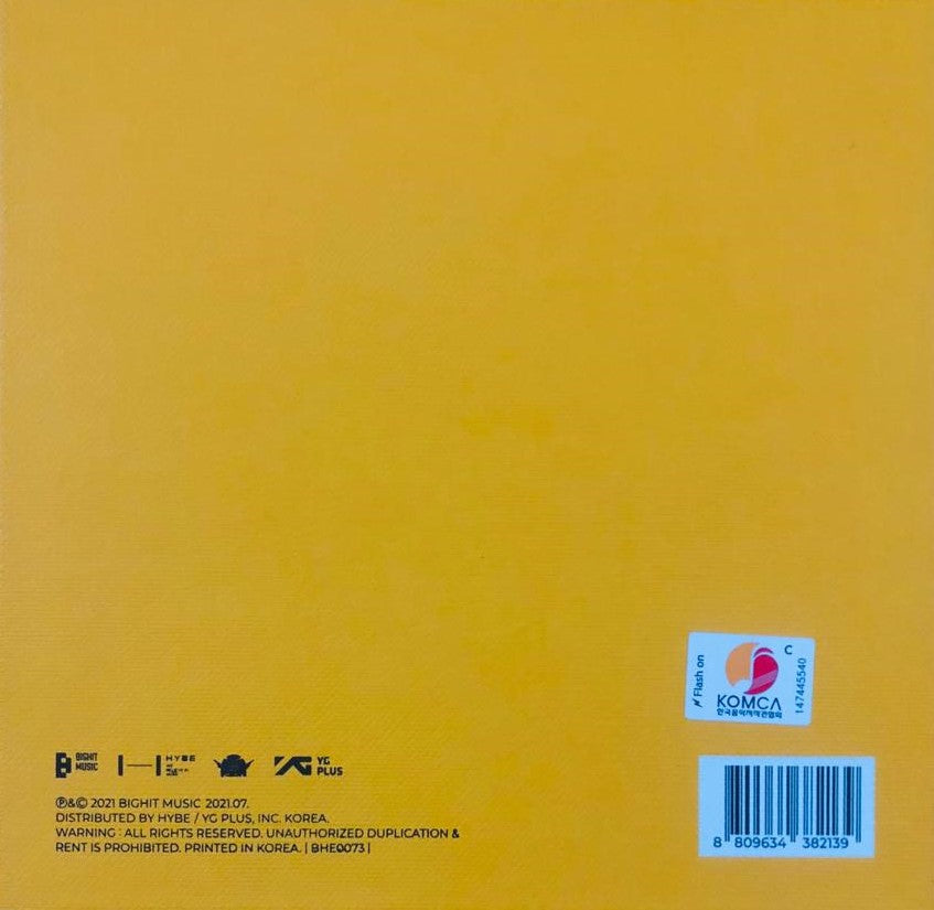 Bts Butter K-pop Komca Album Full Box Version Cream