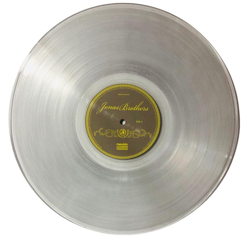 Jonas Brothers The Family Business Clear 2 Lp Vinyl