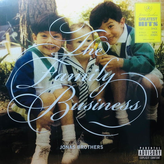 Jonas Brothers The Family Business Clear 2 Lp Vinyl