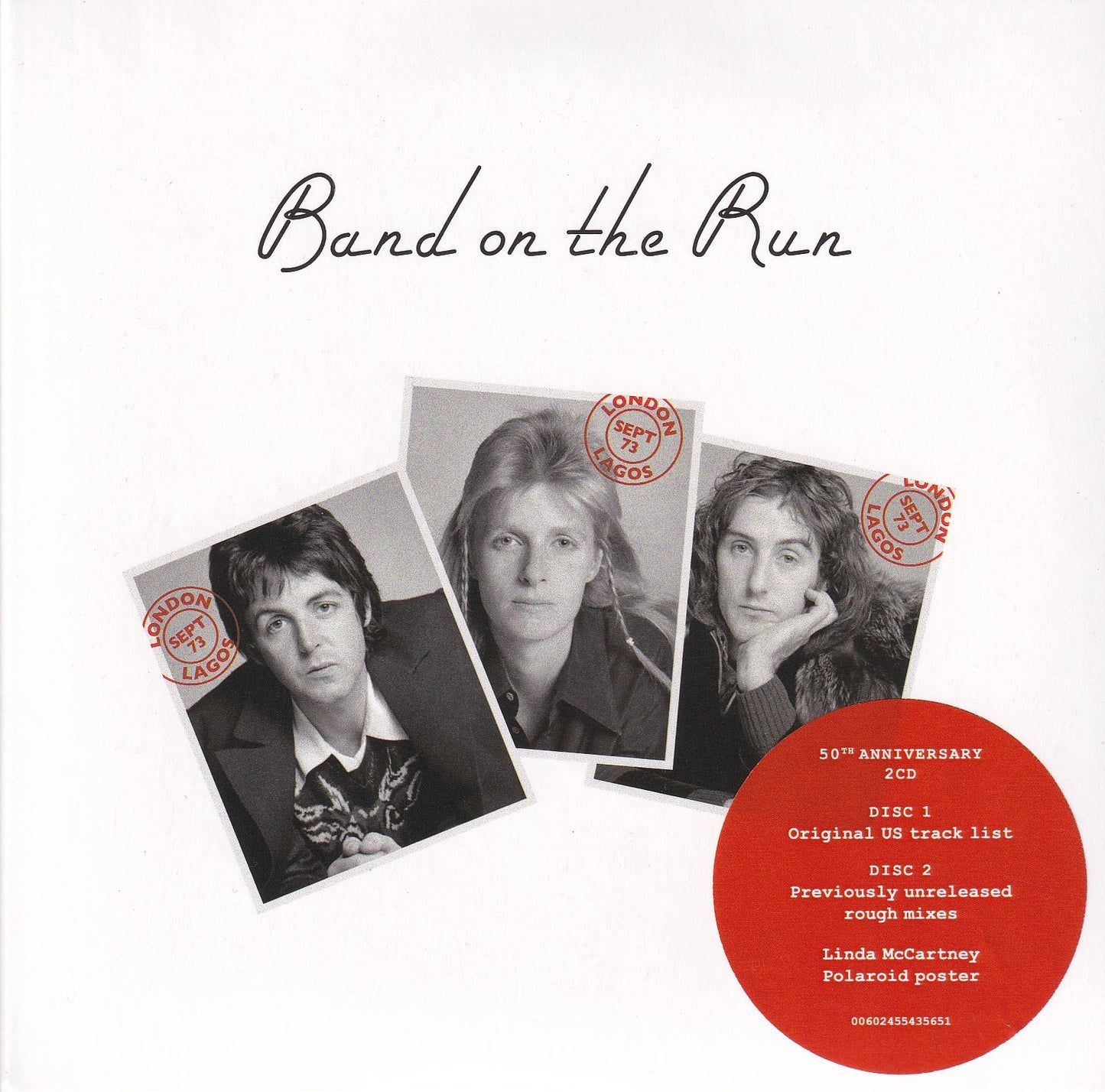 Paul Mccartney & Wings Band On The Run 50th Anniversary 2 Discos cd