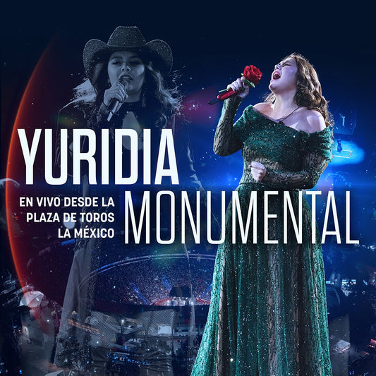 Yuridia Monumental Vivo Plaza De Toros La México 2cd + Dvd