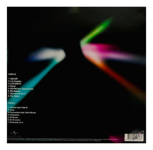 Aitana Alpha Lp Azul Blue Vinyl