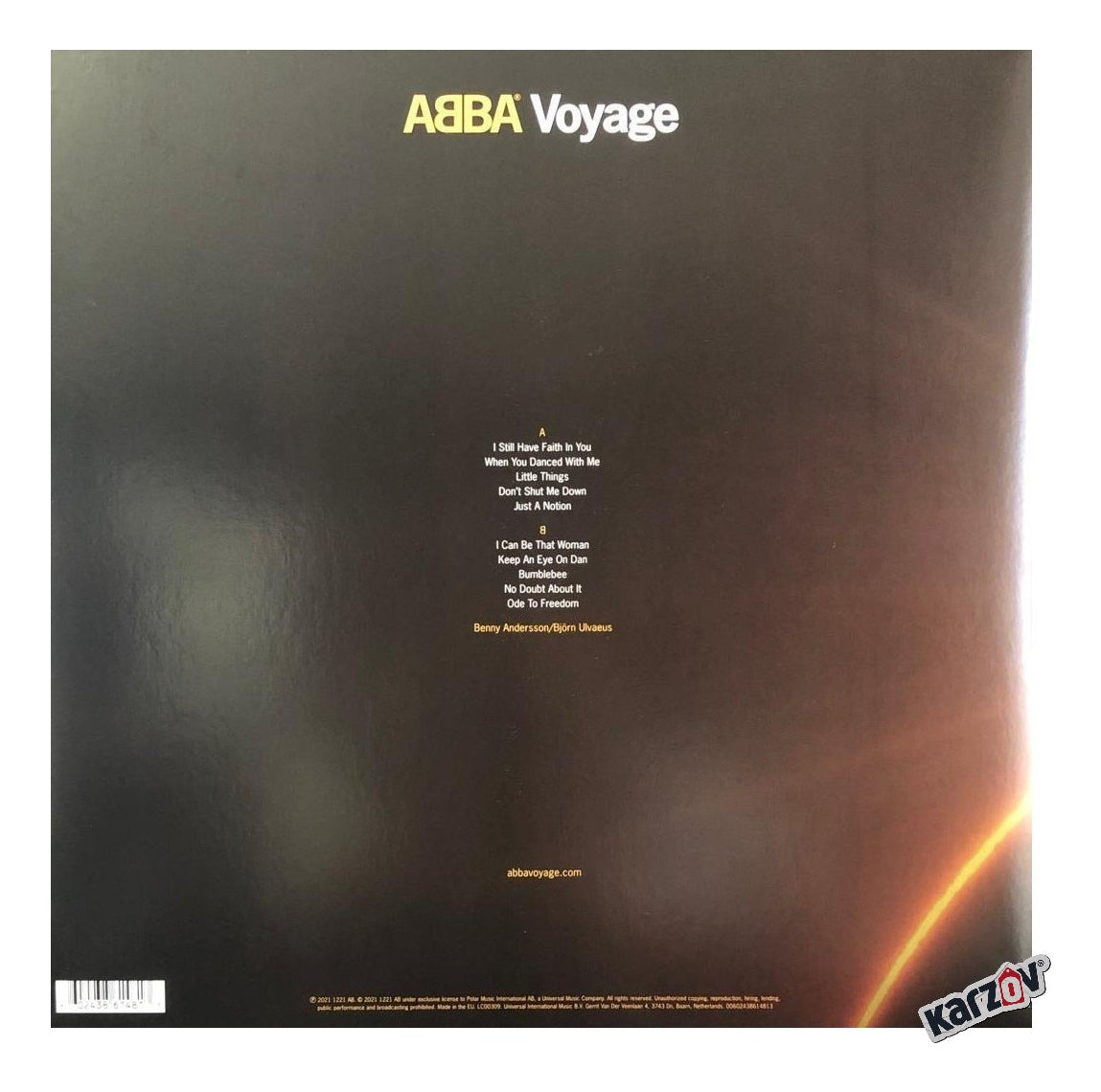 Abba - Voyage - Lp Acetato Vinyl