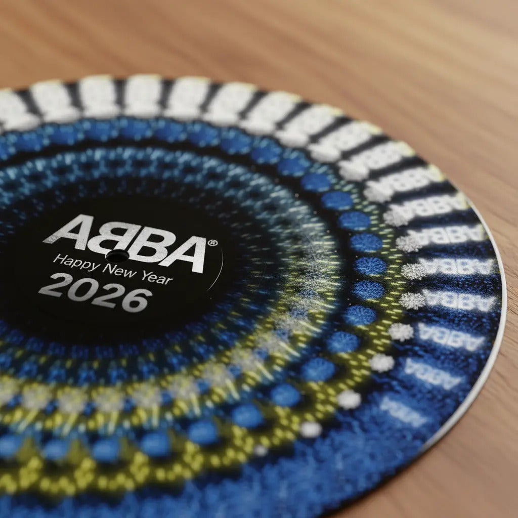 Abba Happy New Year 2026 Edicion 7 Pulgadas Lp Vinyl