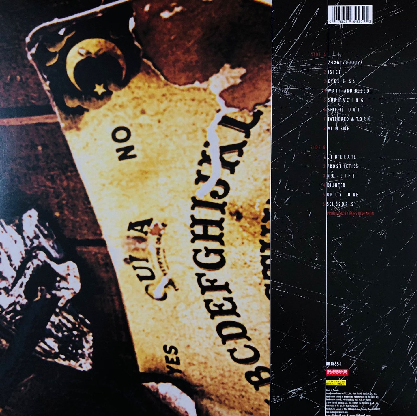 Slipknot Importado Yellow Lemon Lp Vinyl