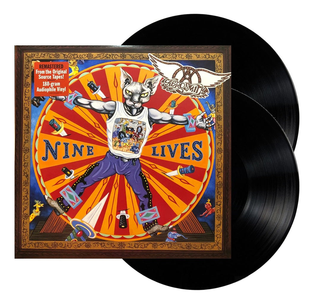 Aerosmith Nine Lives Remastered 180g 2 Lp Vinyl