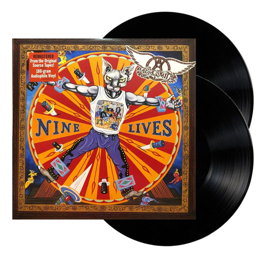 Aerosmith Nine Lives Remastered 180g 2 Lp Vinyl