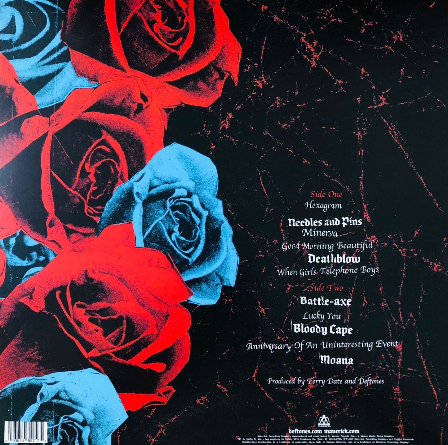 Deftones 20th Anniversary Importado Rojo Red Lp Vinyl