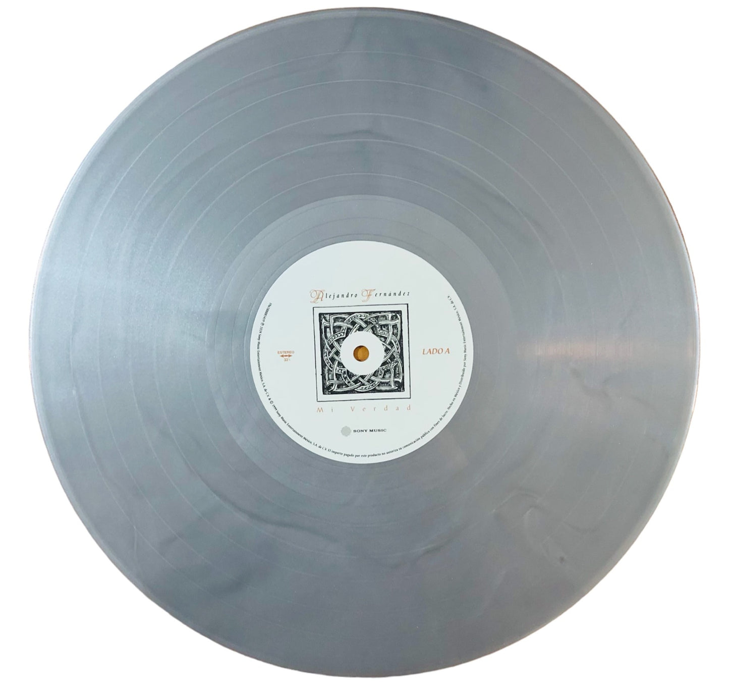 Alejandro Fernandez Mi Verdad Plata Silver Lp Vinyl