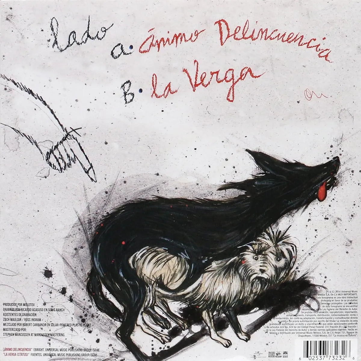 Molotov Animo Delincuencia Single Lp Vinyl