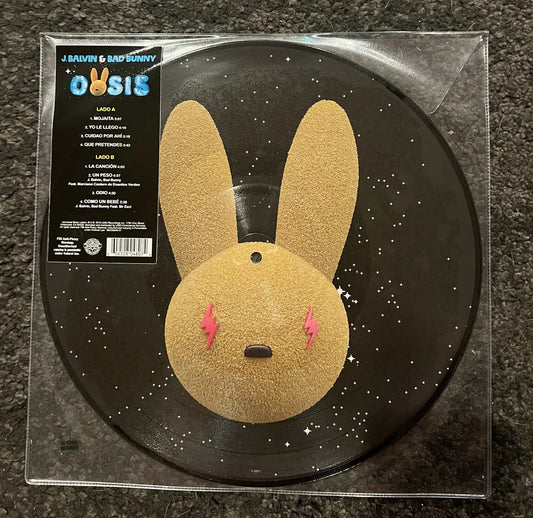 J Balvin & Bad Bunny Oasis Lp Vinyl