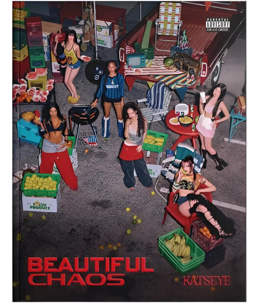 Katseye Beautiful Chaos Album Kpop VERSIÓN BEAUTIFUL