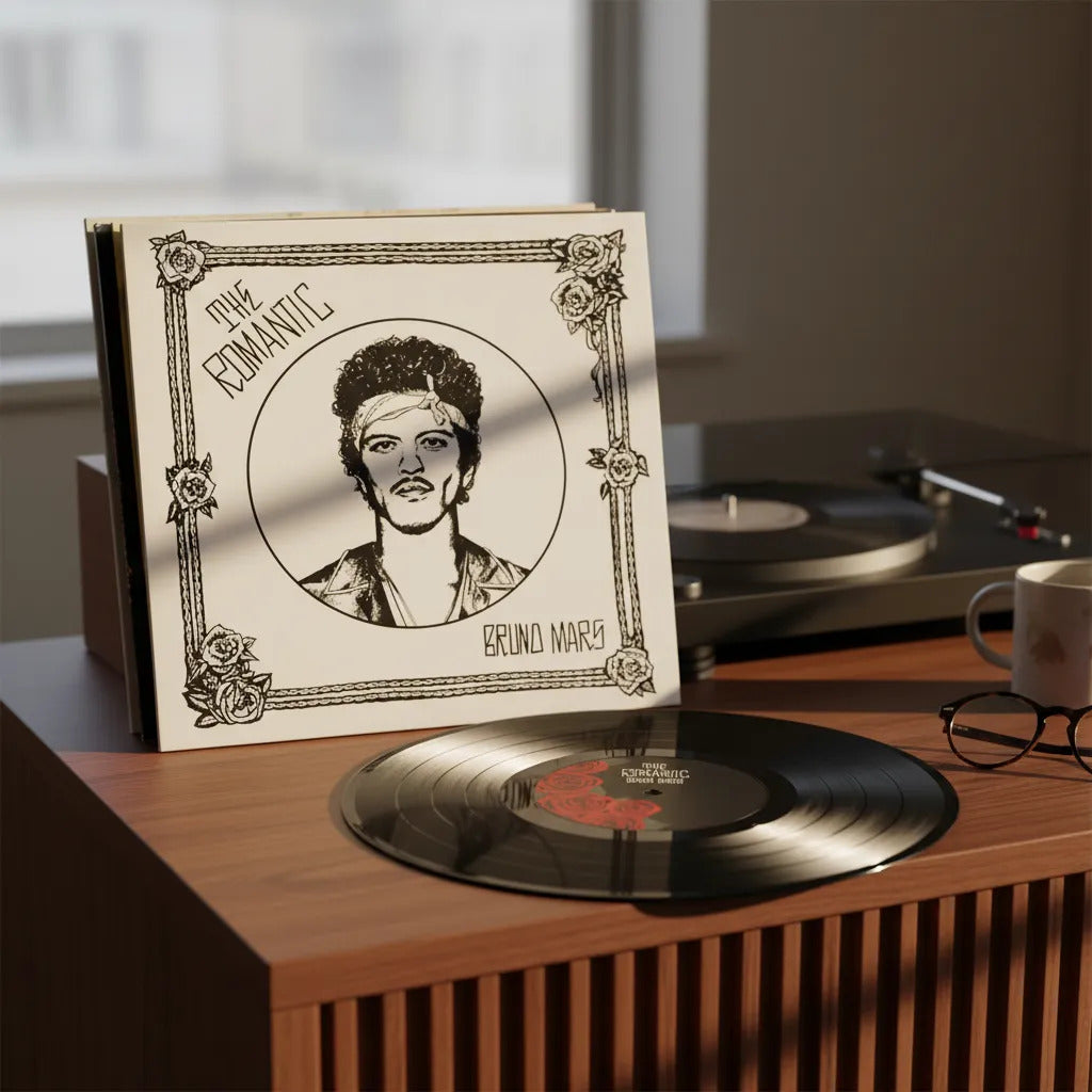 Bruno Mars The Romantic 2026 Lp Vinyl Limted Black