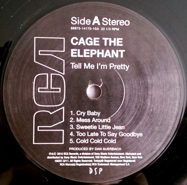 Cage The Elephant Tell Me Im Pretty Lp Vinyl