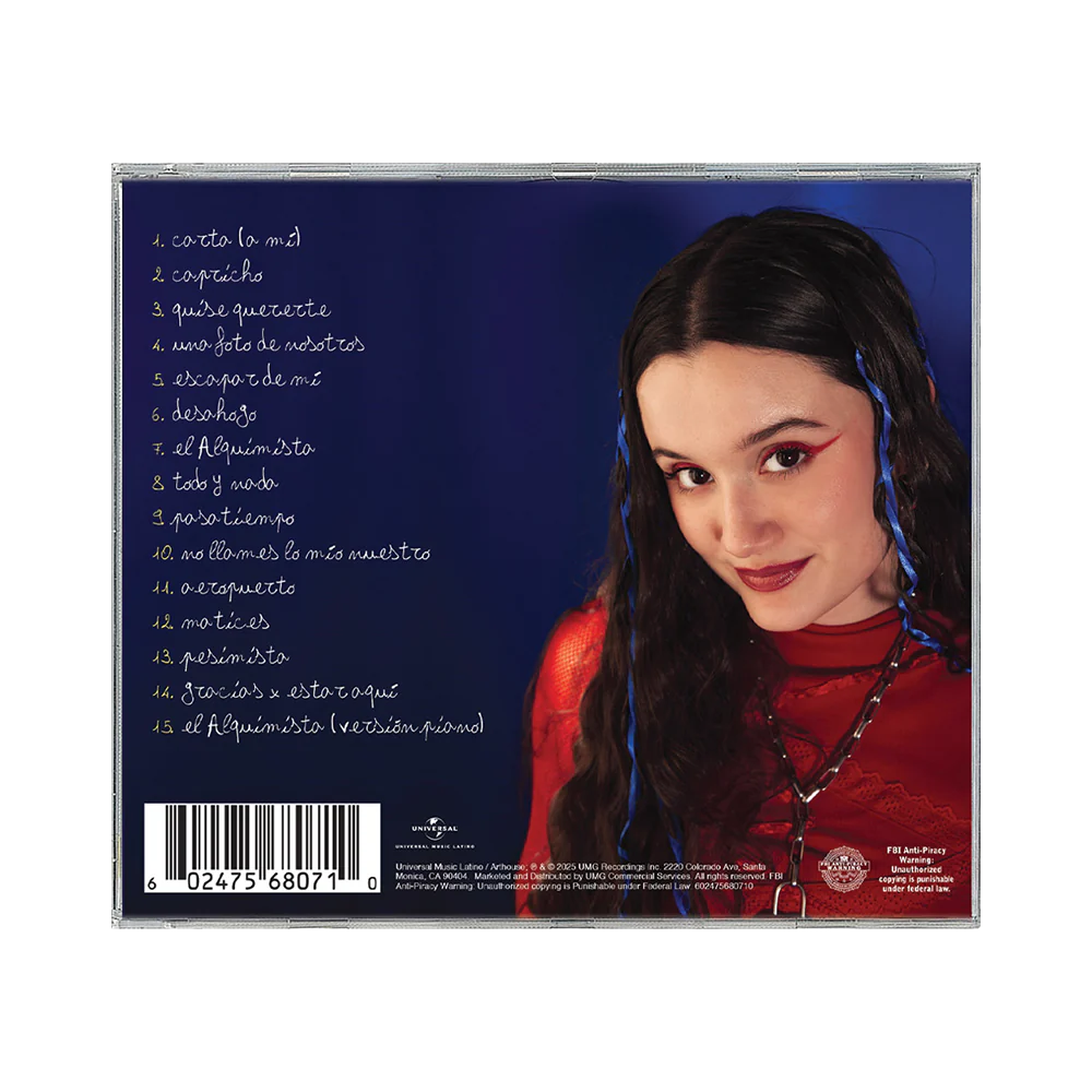 Joaquina Al Romper La Burbuja ( Autografiado ) Disco Cd