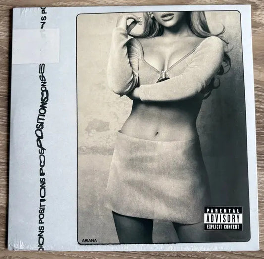 Ariana Grande Clear Positions Edicion 7 Pulgadas Lp Vinyl