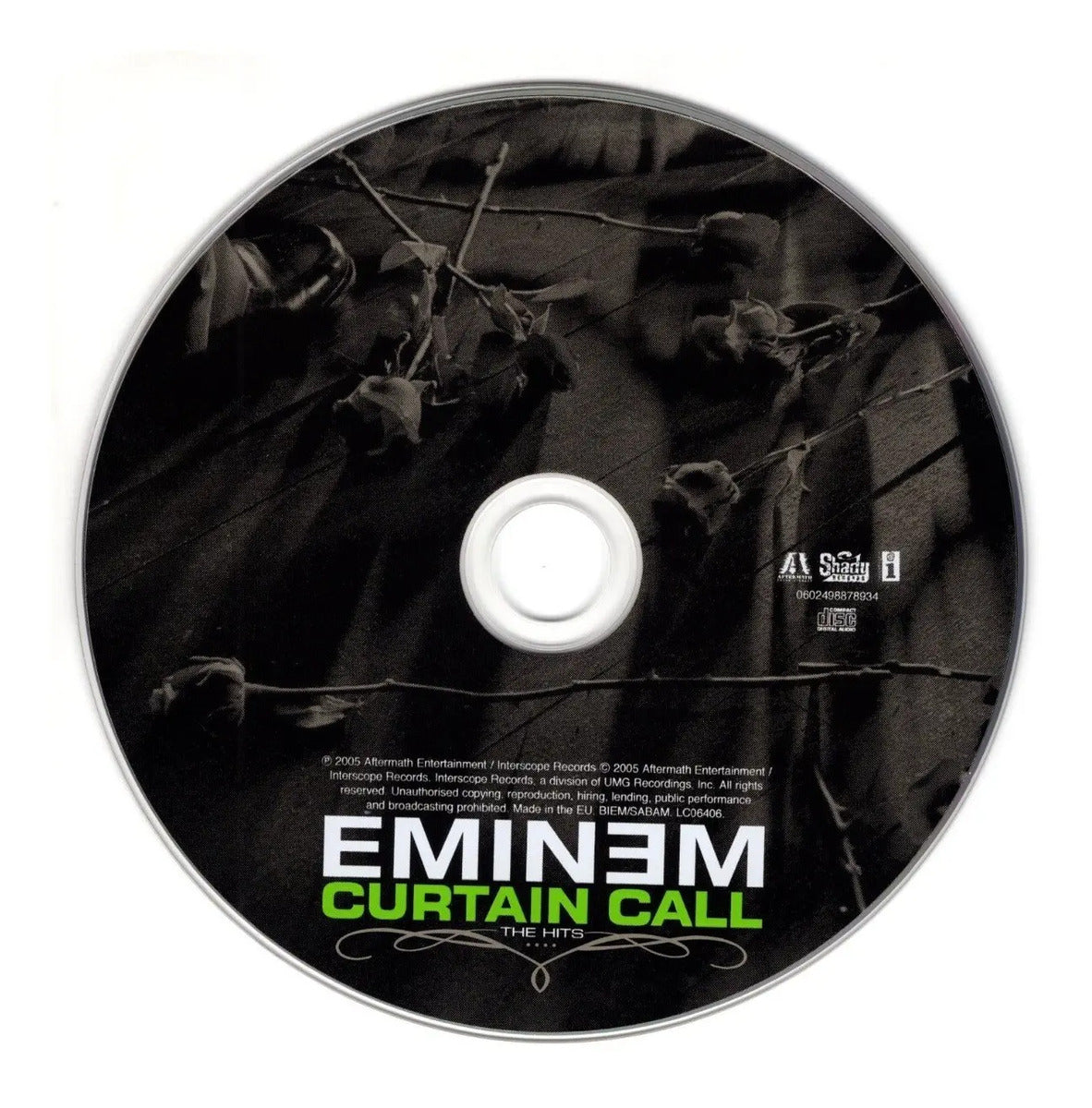 Eminem Curtain Call The Hits Disco Cd (17 Canciones)