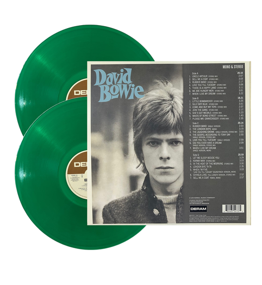 David Bowie Deluxe 2024 Green 2 Lp Vinyl