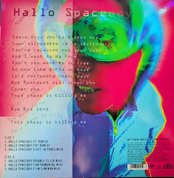 David Bowie Hallo Spaceboy Rsd 2026 Pink Lp Vinyl
