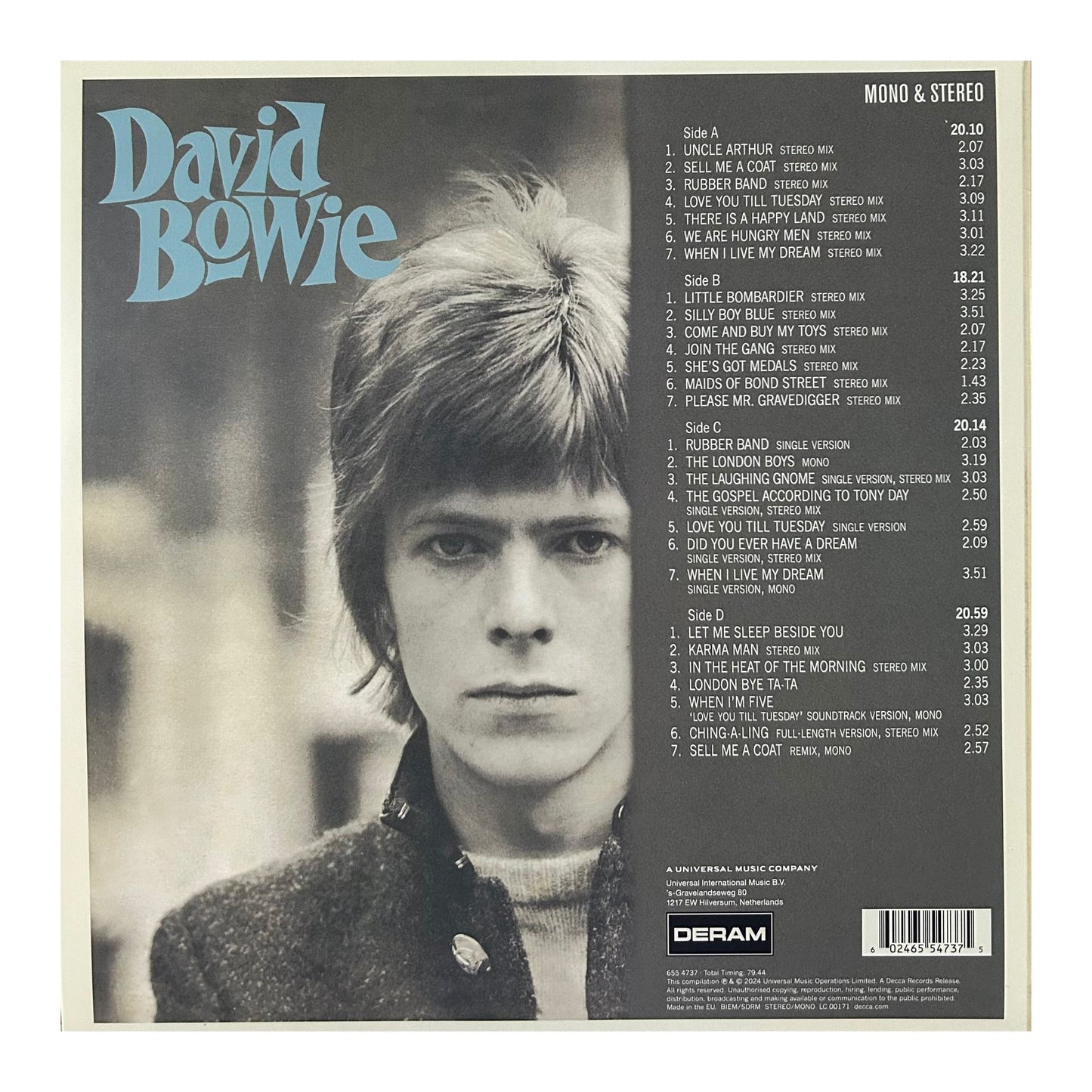 David Bowie Deluxe 2024 Green 2 Lp Vinyl