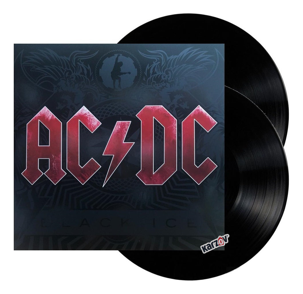 Ac/Dc Black Ice Negro Black 2 Lp Vinyl