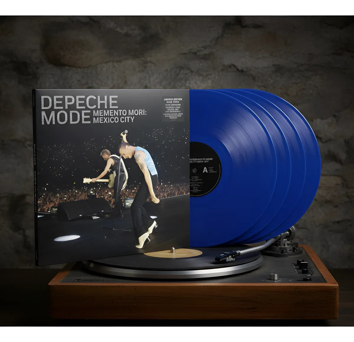 Depeche Mode Memento Mori : Mexico City 4 Blue Lp Vinyl