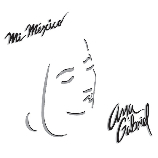 Ana Gabriel Mi Mexico Blanco White Lp Vinyl