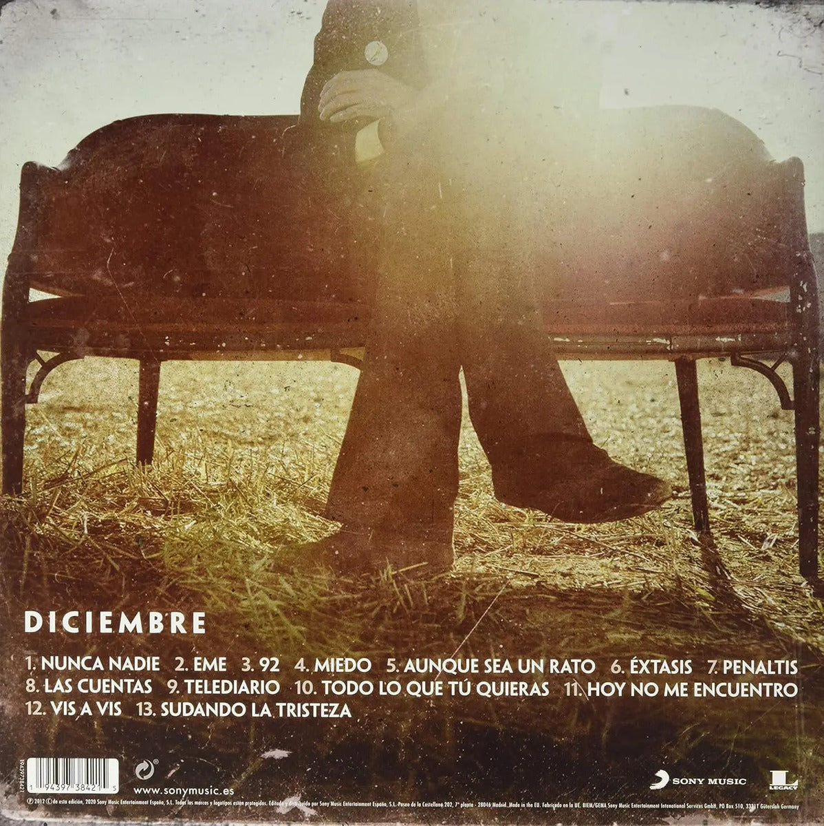 Leiva Diciembre Picture Lp Vinyl