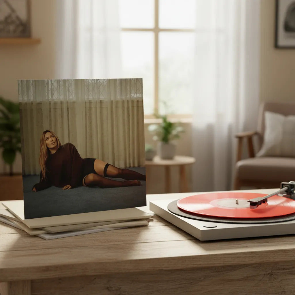 Hilary Duff Luck... Or Something Lp Vinyl Limited Orange Edition