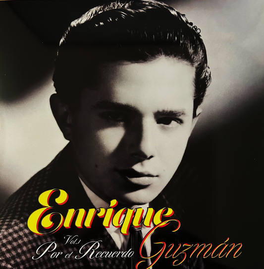 Enrique Guzman Por El Recuerdo Volumen 1 Gris Grey Lp Vinyl