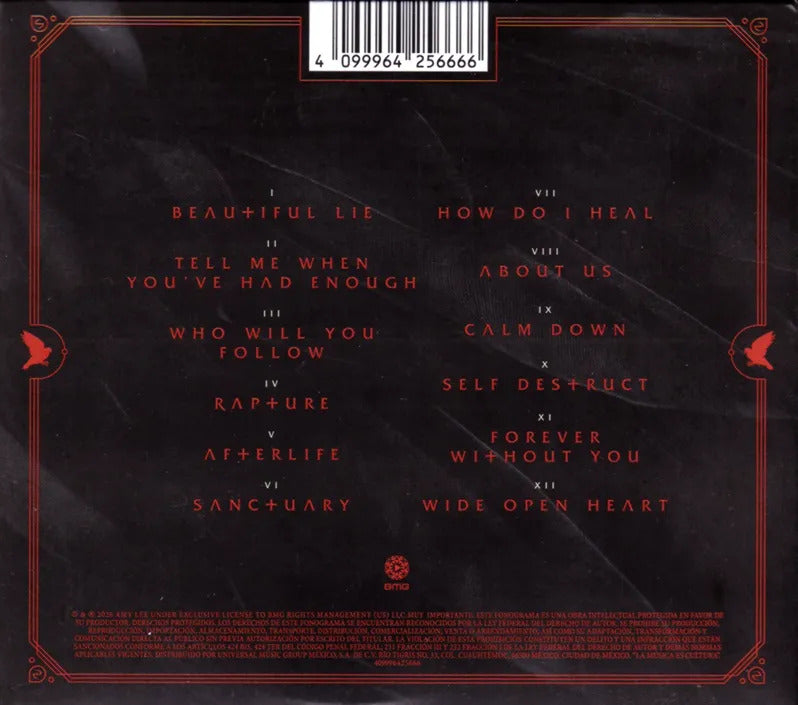 Evanescence Sanctuary Cd Estándar