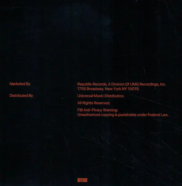 The Weeknd Dancing In The Flames CD