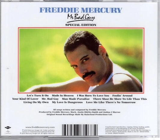 Freddie Mercury Mr Bad Guy Edicion Especial Queen Cd