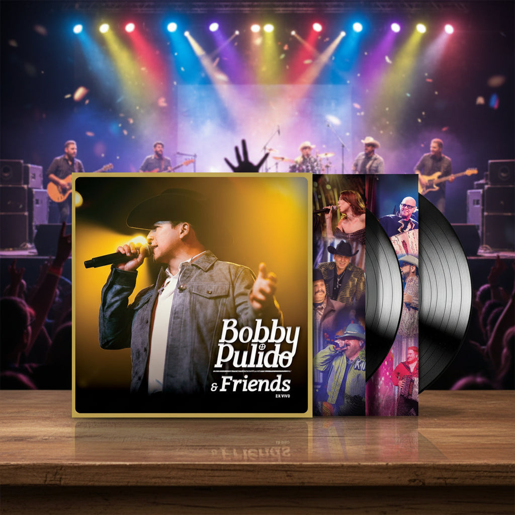Bobby Pulido & Friends En Vivo 2 Lp Vinyl