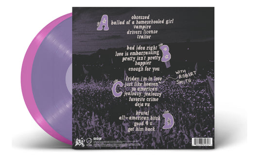 Olivia Rodrigo Live From Glastonbury Bbc Recording 2 Vinyl Purple Pink