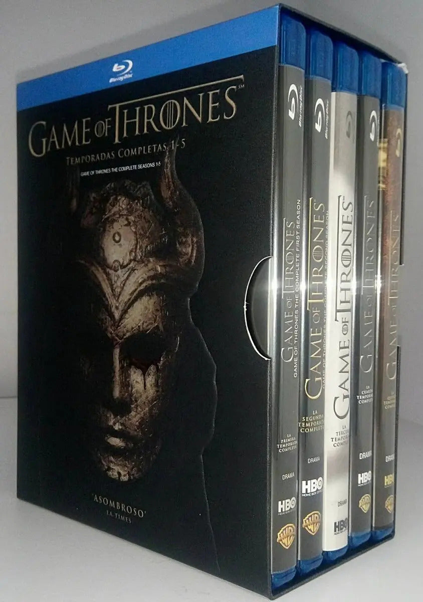 Game Of Thrones Juego De Tronos Temporadas 1 A 5 Blu-ray