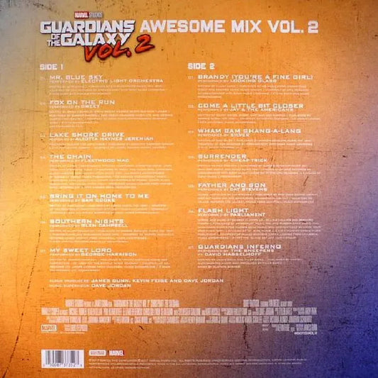 Guardians Of The Galaxy Awesome Mix Vol. 2 Lp Vinyl Black