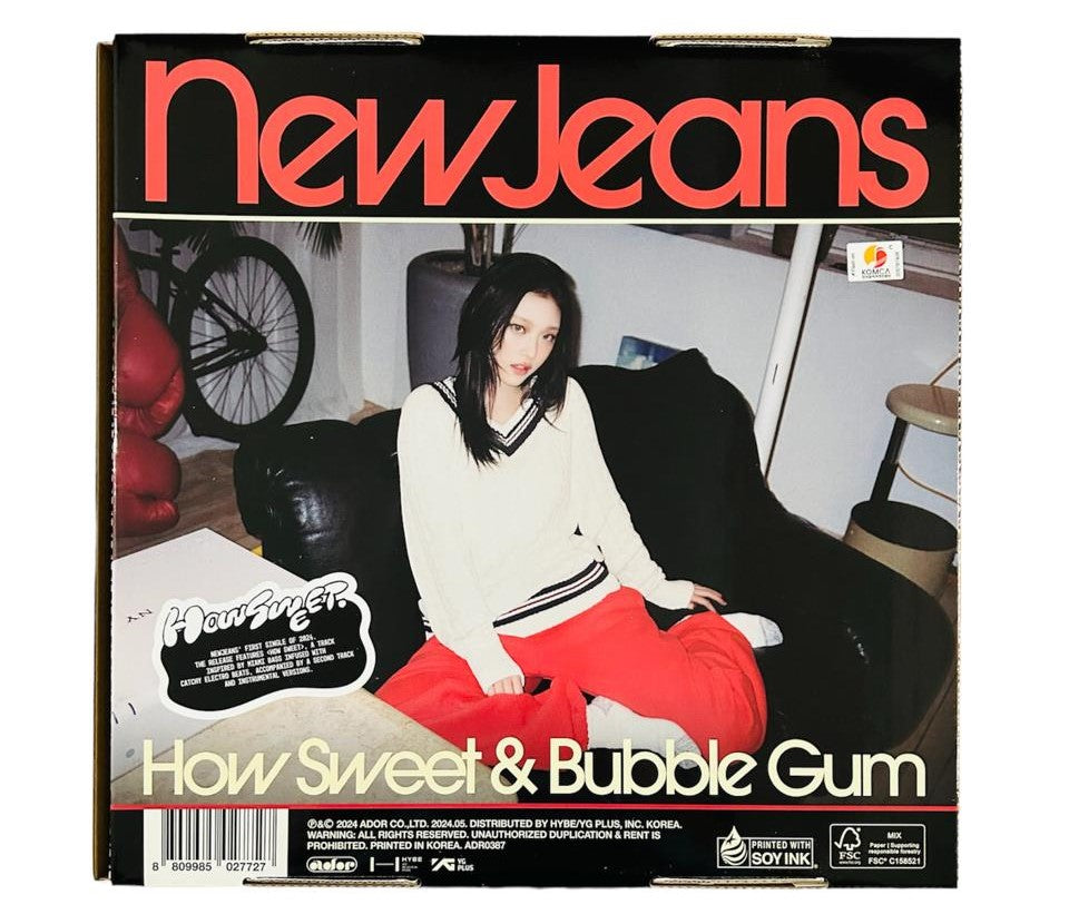 Newjeans Album How Sweet Standard Original Haerin Disco Cd