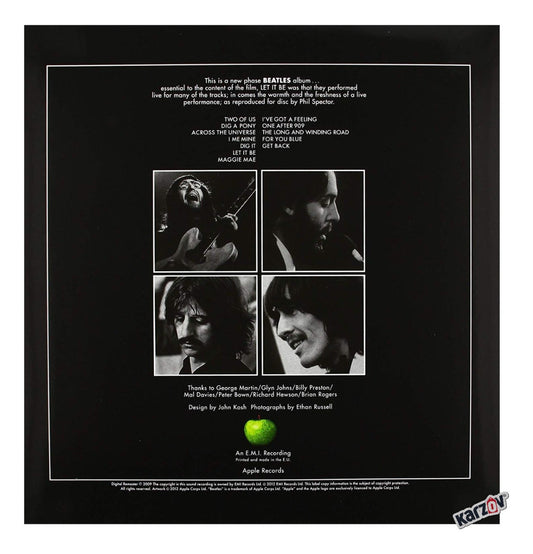 The Beatles Let It Be 50th Anniversary Lp Acetato Vinyl