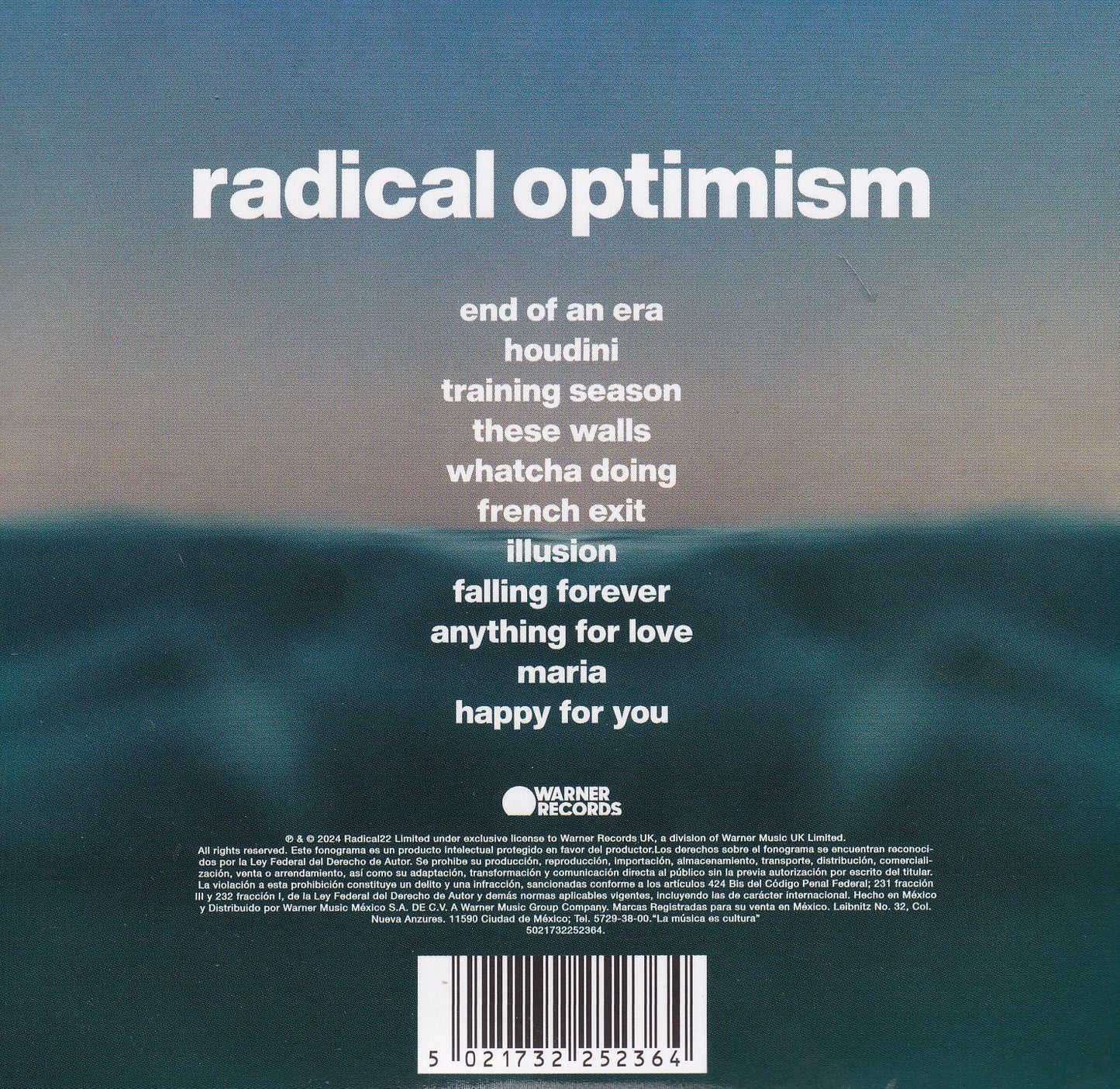 Dua Lipa Radical Optimism Disco Cd