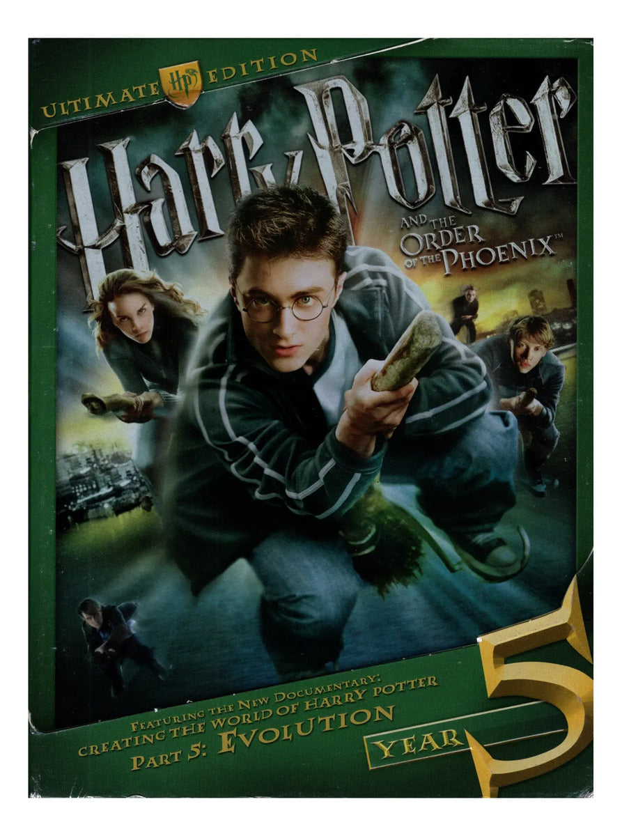 Harry Potter Orden Fenix Año 5 Box Ultimate Edition Dvd