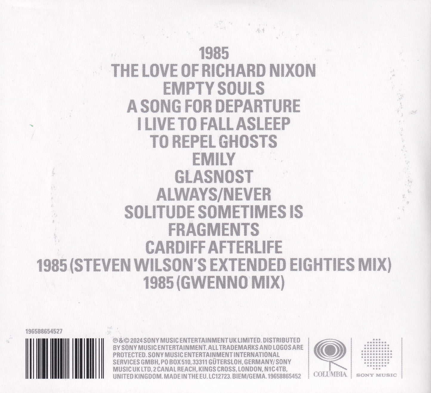 Manic Street Preachers Lifeblood Disco Cd