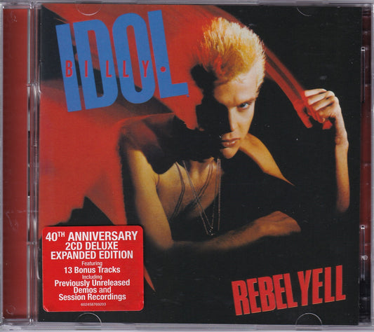 Billy Idol Rebel Yell Deluxe Expanded 40th Anniverary 2 Discos Cd