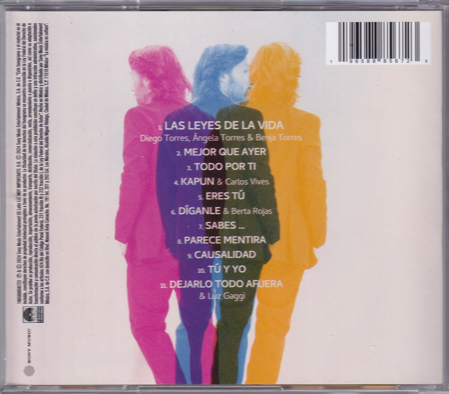 Diego Torres Mejor Que Ayer Disco Cd