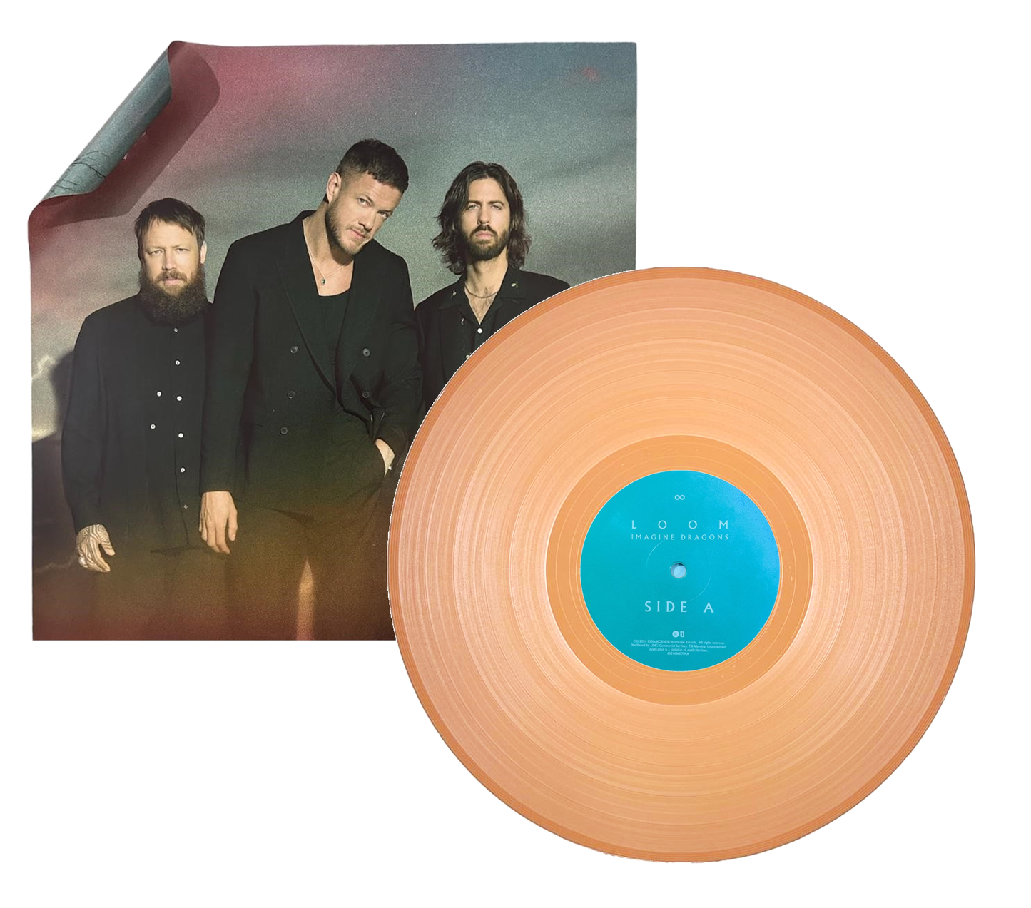 Imagine Dragons Loom Apricot Orange Lp Vinyl