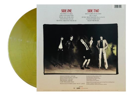 AC/DC Highway To Hell / 50th Anniversary Gold Lp Vinyl