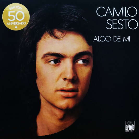Camilo Sesto - Algo De Mi - 50th Aniversario - Gold Lp Vinyl